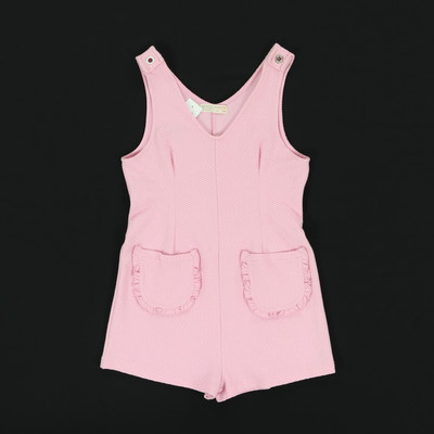 Zara Girls rózsaszín rövid overál