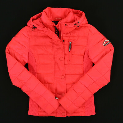 Super Dry neon rózsaszín kabát