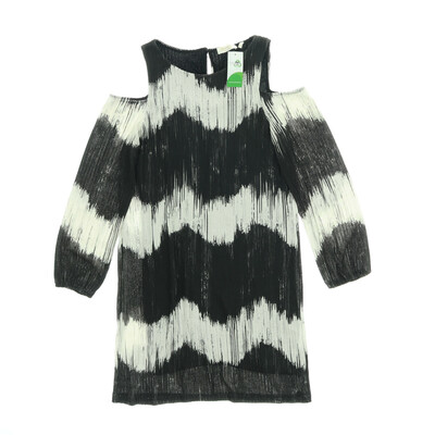 Rich & Royal fekete/fehér egész ruha