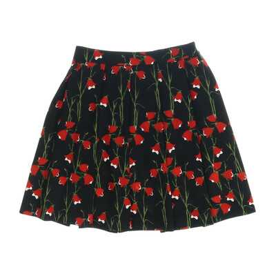 Piu & Piu fekete/piros szoknya