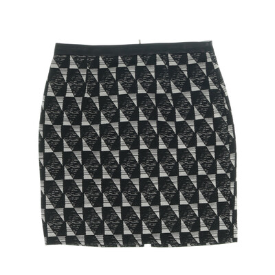 ESQUALO fekete félszoknya