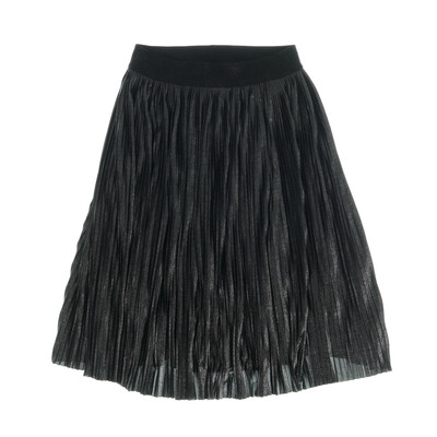 Comma fekete/ezüst szoknya