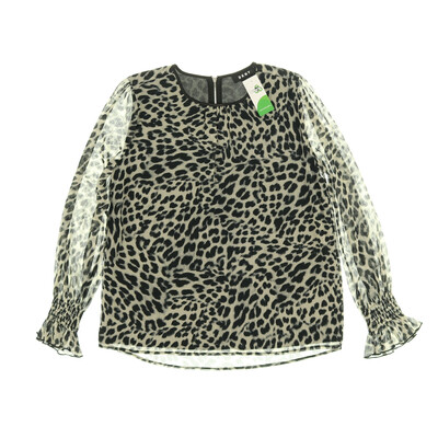 DKNY bézs/fekete blúz
