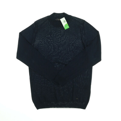 Abdullah Kigili kék pulóver