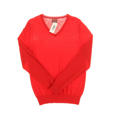 Esprit piros finomkötött pulóver