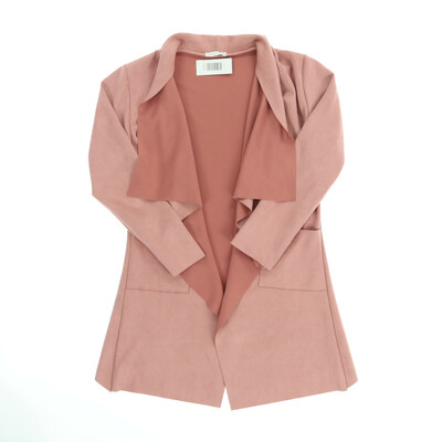 Italy rózsaszín művelúr kabát