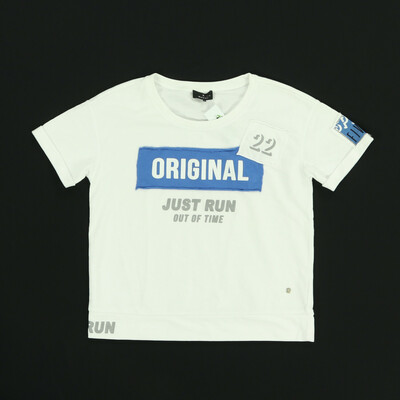 Monari fehér rövid ujjú felső