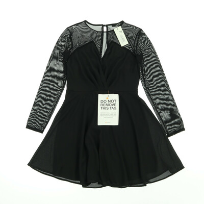 TFNC London fekete egész ruha