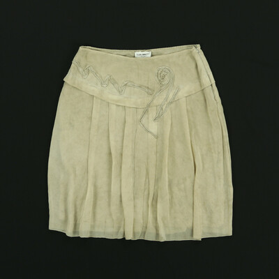 Elisa Cavaletti bézs félszoknya