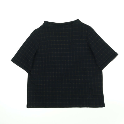 Opus sötétkék rövid ujjú felső