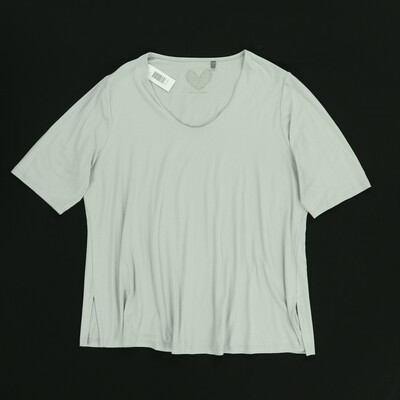 Ulla Popken szürke rövid ujjú felső