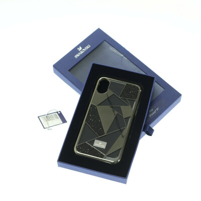 Swarovski fekete iPhone X Tok