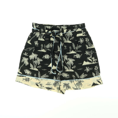Scotch & Soda fekete/bézs rövidnadrág