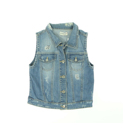 Pinko kék farmer mellény