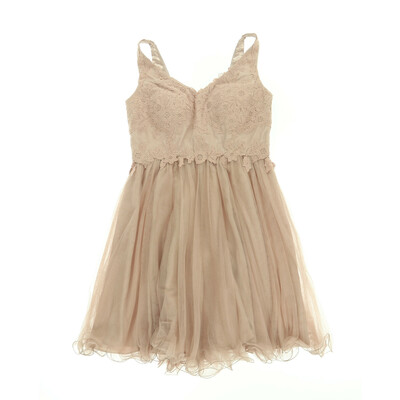 Swing rózsaszín alkalmi ruha