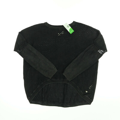 Khujo sötétszürke hosszú ujjú felső