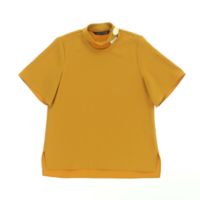 Zara mustár sárga rövid ujjú felső