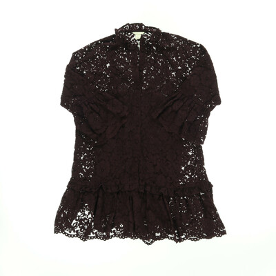 H&M bordó csipkés tunika