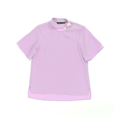 Zara lila rövid ujjú felső