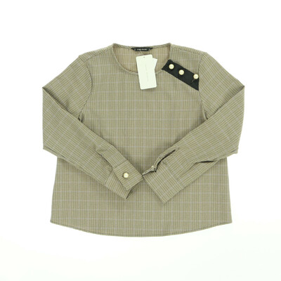 Zara barna hosszú ujjú felső