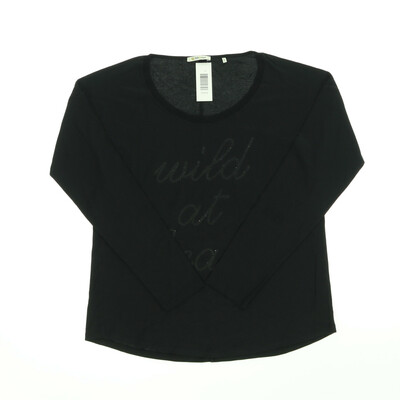 Rich & Royal fekete hosszú ujjú felső