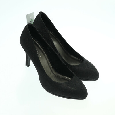 Lazzarini fekete magassarkú cipő