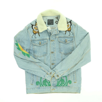 Zara Man kék farmer dzseki