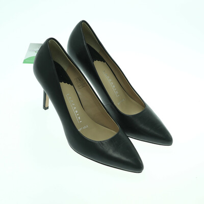 Lazzarini fekete magassarkú cipő