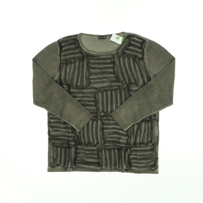 Barbara Lebek barna hosszú ujjú felső