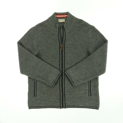 Giesswein szürke kötött kardigán