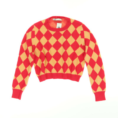 Zara színes kötött pulóver