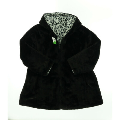 Maloo by Sonya Kraus fekete szőrme kabát