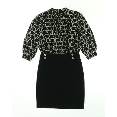 Comma fekete egész ruha