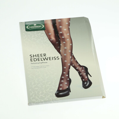 Luise Steiner fehér/fekete harisnyanadrág