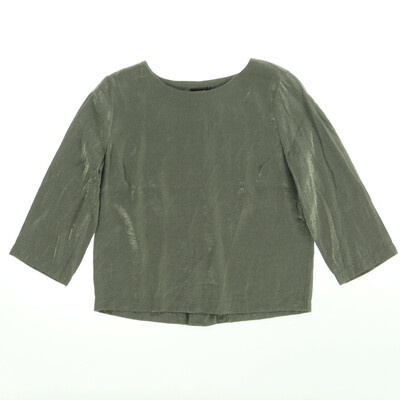 Opus szürke/ezüst félhosszú ujjú blúz