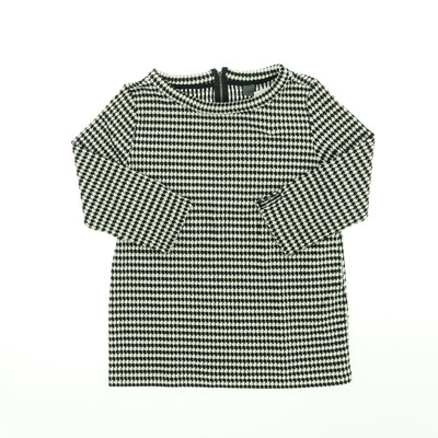 s.Oliver fekete/fehér félhosszú ujjú felső