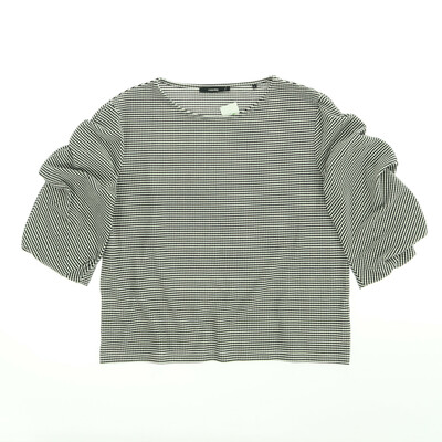 Someday fekete/fehér   félhosszú ujjú felső