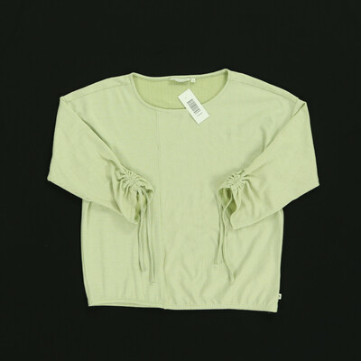 Tom Tailor zöld/fehér félhosszú ujjú felső