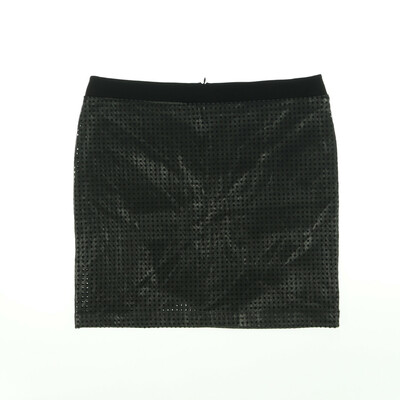 Cortefiel fekete bőr szoknya