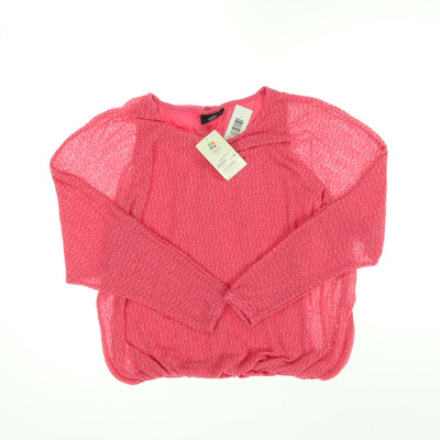 Gina Benotti rózsaszín finomkötött hosszú ujjú felső