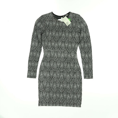 H&M fekete/ezüst egész ruha