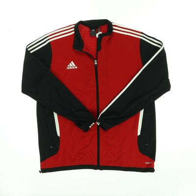 Adidas piros/fekete sport pulóver