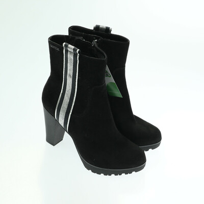 Bugatti fekete magassarkú bokacsizma