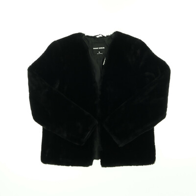 Tally Weijl fekete szőrme kardigán