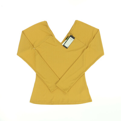 Vero Moda sárga hosszú ujjú felső