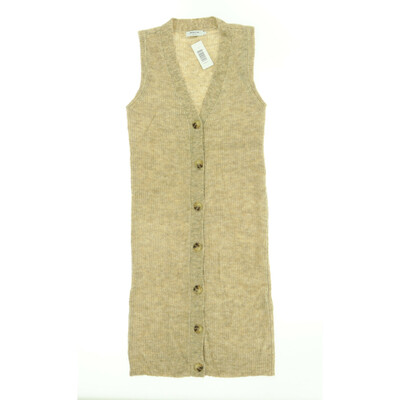 MSCH Copenhagen barna kötött hosszú mellény