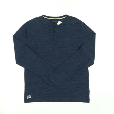 Tommy Hilfiger kék hosszú ujjú felső