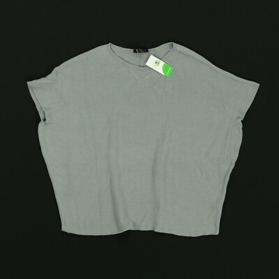 Drykorn kék finomkötött rövid ujjú felső