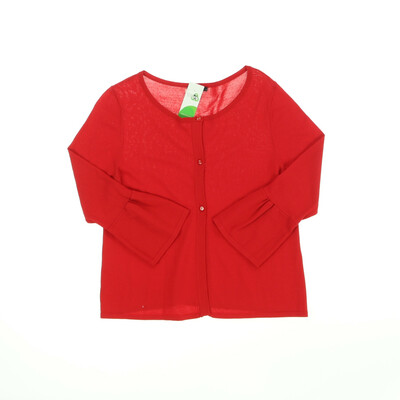 Bianca. piros kardigán