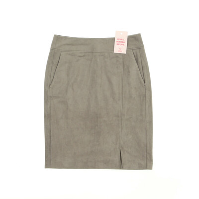 Comma barna művelúr szoknya